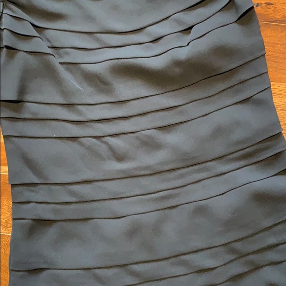 French connection size 0 pleated black mini - Picture 3 of 4